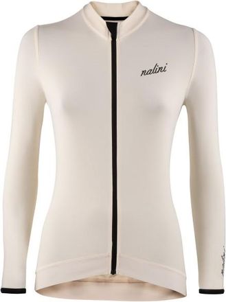 Nalini New Wrap L/S Jersey Velotrikot f&uuml;r Damen | beige