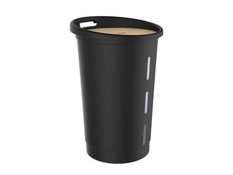 Eda Eda - Cesta De Pellets, Gris, Polipropileno 10478 N&ordm; Sx5