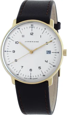Junghans Max Bill Quartz Silver Dial Mens Watch 41/7872.02