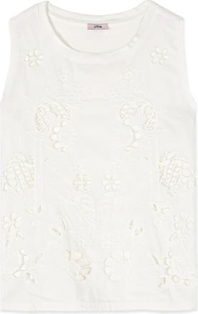 Oltre Dames, Tops, Wit, Maat: XL Katoen