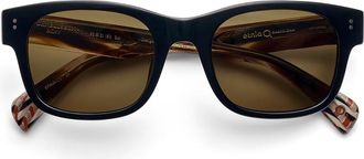 Etnia Barcelona Fornells Sun Polarized BKHV Mens Sunglasses Black Size 53