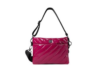 Think Royln Diagonal Bum Bag 2.0 Womens Handbags Glossy Garnet, Polyester