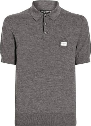 Dolce & Gabbana Polo - Heren - Polos - Grijs - XS - Tops