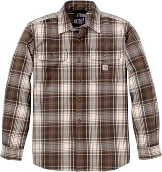 Carhartt Work in Progress L/S Plaid Shirt Hemd f&uuml;r Herren | braun