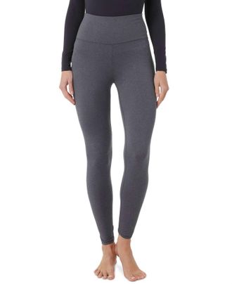 32 Degrees Cozy Heat High Waisted Leggings In Heather Charcoal