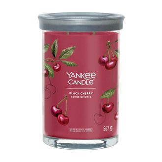 Yankee Candle Company Vela Grande Roja Perfume Cereza