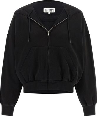 Maison Margiela Mm6 Maison Margiela Womens Trompe Loeil Hoodie