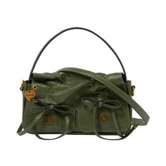 Acne Studios Handbags, female, Green, Size: ONE SIZE Multipocket Micro Bag