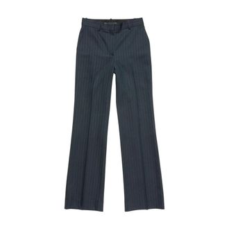 Acne Studios Pantalones Anchos - Trousers - Mujer - Azul - 2XS