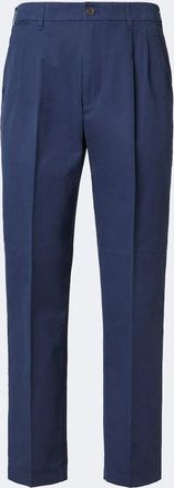 Dunhill Pantalones chinos de sarga de algod&oacute;n