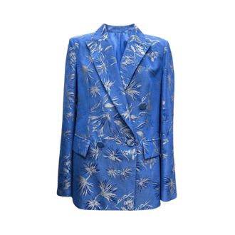 Maliparmi Mujer, Chaquetas, Azul, Talla: 2XL