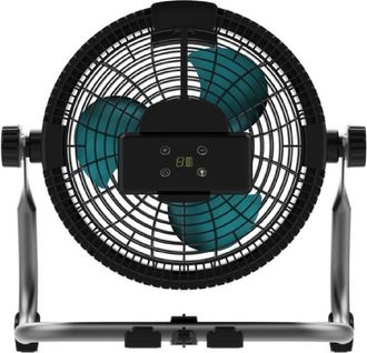 Cecotec Cecotec Ventilador De Suelo Industrial Proindustry Portable. 12000mah, Di&aacute;metro 25,4 Cm, 9 Velocidades, Bater&iacute;a Potente, Dise&ntilde;o Robusto, Inclinaci&oacute;n A