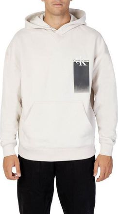 Calvin Klein Jeans Heren Hoodie In Beige