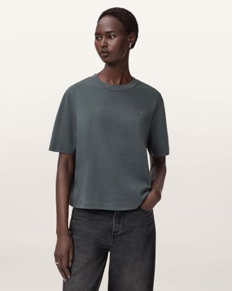 AllSaints Cotton Lisa Cotton Crew Neck T-Shirt, Size: S