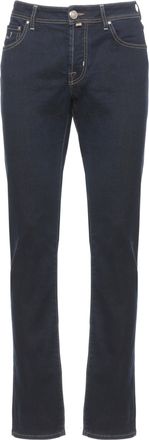 Jacob Cohen Blue Nick Slim Cotton Jeans