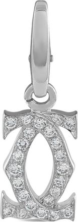 Cartier 18K white gold diamond pendant - Argento