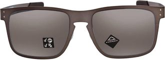 Oakley Holbrook Metal Prizm Black Polarized Square Mens Sunglasses OO4123 412306 55