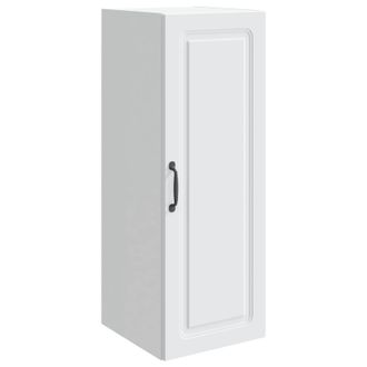 vidaXL Armario De Pared 33 X 34,5 X 90 Cm Madera De Ingenier&iacute;a Blanco Vidaxl