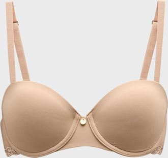 Natori Pure Luxe Strapless Contour Underwire Bra