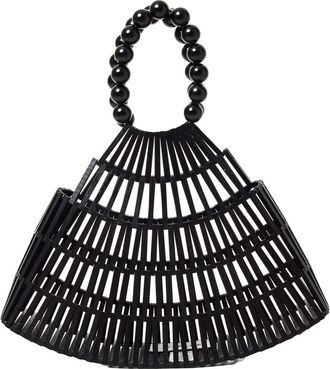 L*Space Starlight Wood Handbag in Black at Nordstrom