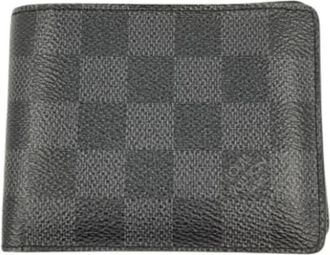 Louis Vuitton Pre-owned Wallets, male, Black, Size: ONE SIZE Pre-owned Slender Wallet