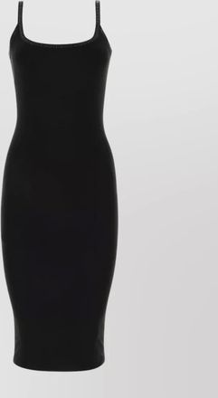 Alexander Wang fitted sleeveless midi dress