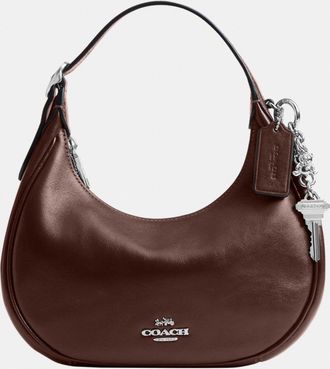 Coach Womens Emily Shoulder Bag - Brown Leather - One Size
