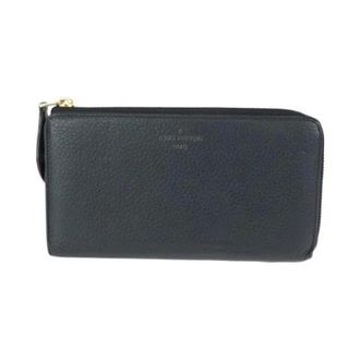 Louis Vuitton Pre-owned Wallets, female, Black, Size: ONE SIZE Pre-owned Portefeuille Comete Taurillon Long Wallet
