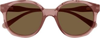 Chlo&eacute; Sunglasses Cc0019 S 002 Pink/Brown Kids