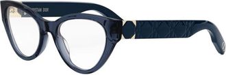 Dior Ladies Black Cat Eye Eyeglass Frames LADY95.22OB1I 3000