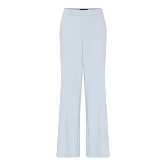 C.Ro Wijde broek - Dames - Broeken - Blauw - Maat: 2XL