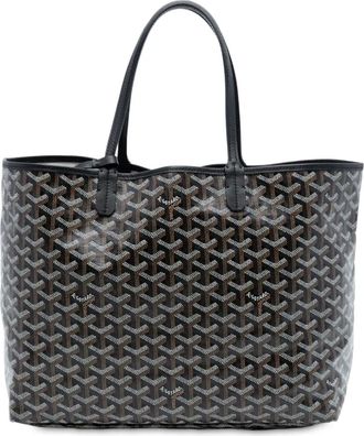 Goyard Borsa tote Saint Louis PM in tela Goyardine 2022 - Nero