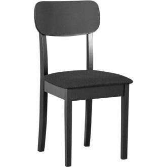 Selsey Selsey Noeles - Silla De Comedor Acolchada - Negro