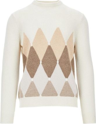 Ballantyne Cashmere lozenge sweater Man 46