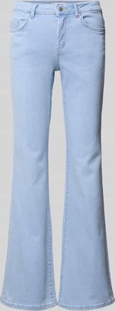 Only Slim Fit Bootcut Jeans aus Baumwoll-Mix Modell BLUSH in Hellblau, Gr&ouml;&szlig;e XL/30