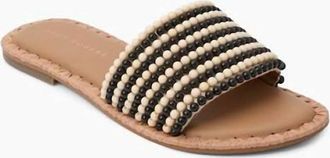 Jack Rogers Womens Savannah Beaded Sandal In Black Multi