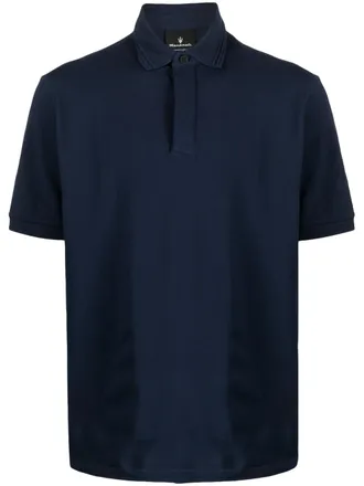 North Sails short-sleeve polo shirt - men - Spandex/Elastane/Cotton - L - Blue