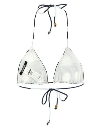 Jacquemus Le Haut De Plage Bikini Top - Navy