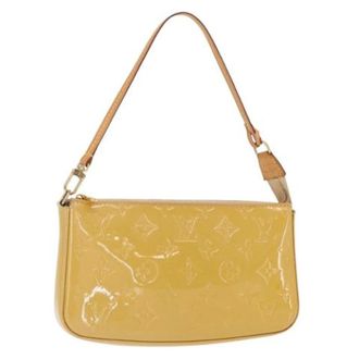 Louis Vuitton Pre-owned Shoulder Bags, female, Yellow, Size: ONE SIZE Pre-owned Vintage Shoulder Bag