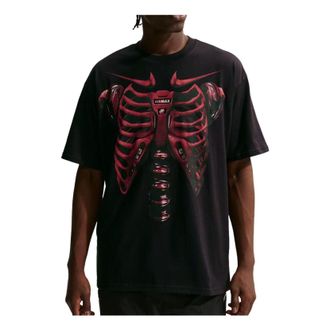 Nike Sportswear Max90 T-Shirt Black Team Crimson IQ1009-016