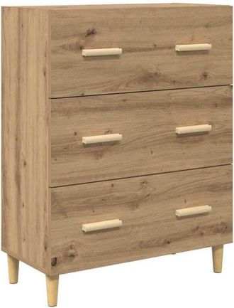 vidaXL Sideboard Artisan Oak 69.5 x 34 x 90 cm Engineered Wood vidaXL