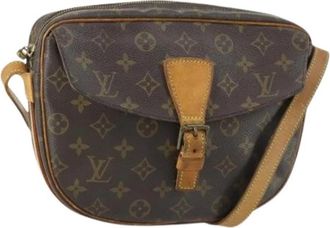 Louis Vuitton Pre-owned Vintage Canvas Cross Body Tas - Dames - Vintage Schoudertas - Bruin - ONE Size - Vintage