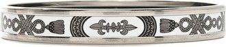 Hermès Enamel Printed Narrow Grand Apparat Bracelet (Authentic Pre-Loved)