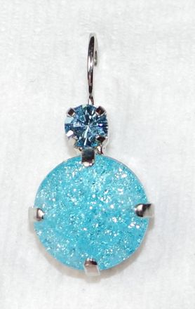 Mariana Womens Drop Earrings In Blue Ice