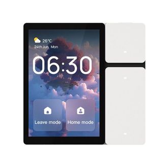 OEM Panel De Control De Escenas Wifi Tuya Con Pantalla T&aacute;ctil De 3,5 Pulgadas Y Mando A Distancia Por Infrarrojos, Controlador Central Para Escenas Inteli