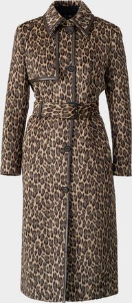 Mackage Zeva-A Single-Breasted Wool Trench Coat