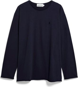 Armedangels Jaames Longsleeve Brushed Longsleeve f&uuml;r Herren | blau