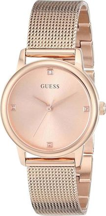 Guess Armbandhorloge Nova Diamond Rosegoud 40 mm - Dames - Horloges - Roze - ONE Size - Accessoires