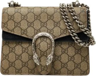 Gucci Pre-owned Tela borse-gucci - - Pre-owned - Donna - Marrone - ONE SIZE