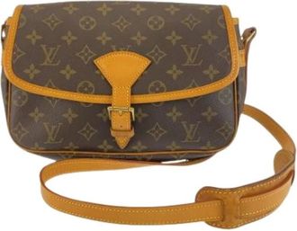 Louis Vuitton Pre-owned Monogram Pochette Schoudertas - Dames - Pre-owned - Bruin - Maat: ONE Size Leer